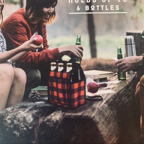 6 pack beer insulated bottle cooler - Picture 1 of 3